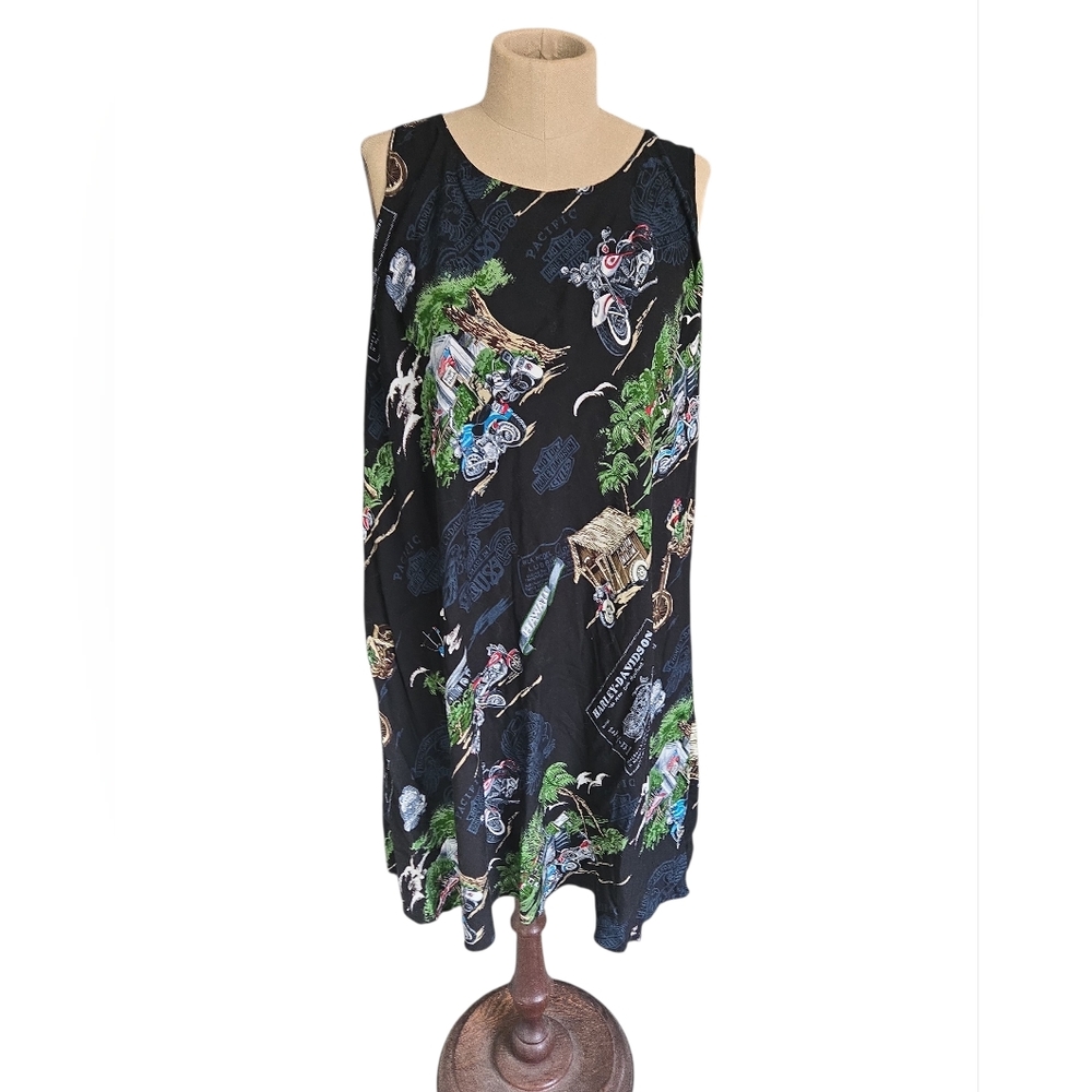 Vintabe Harley-Davidson Black Sugar Shack Adventure Dress Size Xl